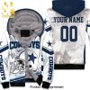 Dallas Cowboys Helmet Nfc East Division Super Bowl All Over Print Unisex Fleece Hoodie