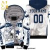 Dallas Cowboys Hip Hop Skull Full Print Unisex Fleece Hoodie