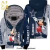 Dallas Cowboys Jack Skellington And Zero Full Printed Unisex Fleece Hoodie