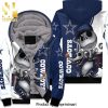 Dallas Cowboys Jack Skellington And Zero Full Printed Unisex Fleece Hoodie