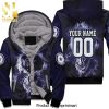 Dallas Cowboys Skull Nfl New Outfit Full Printed Unisex Fleece Hoodie