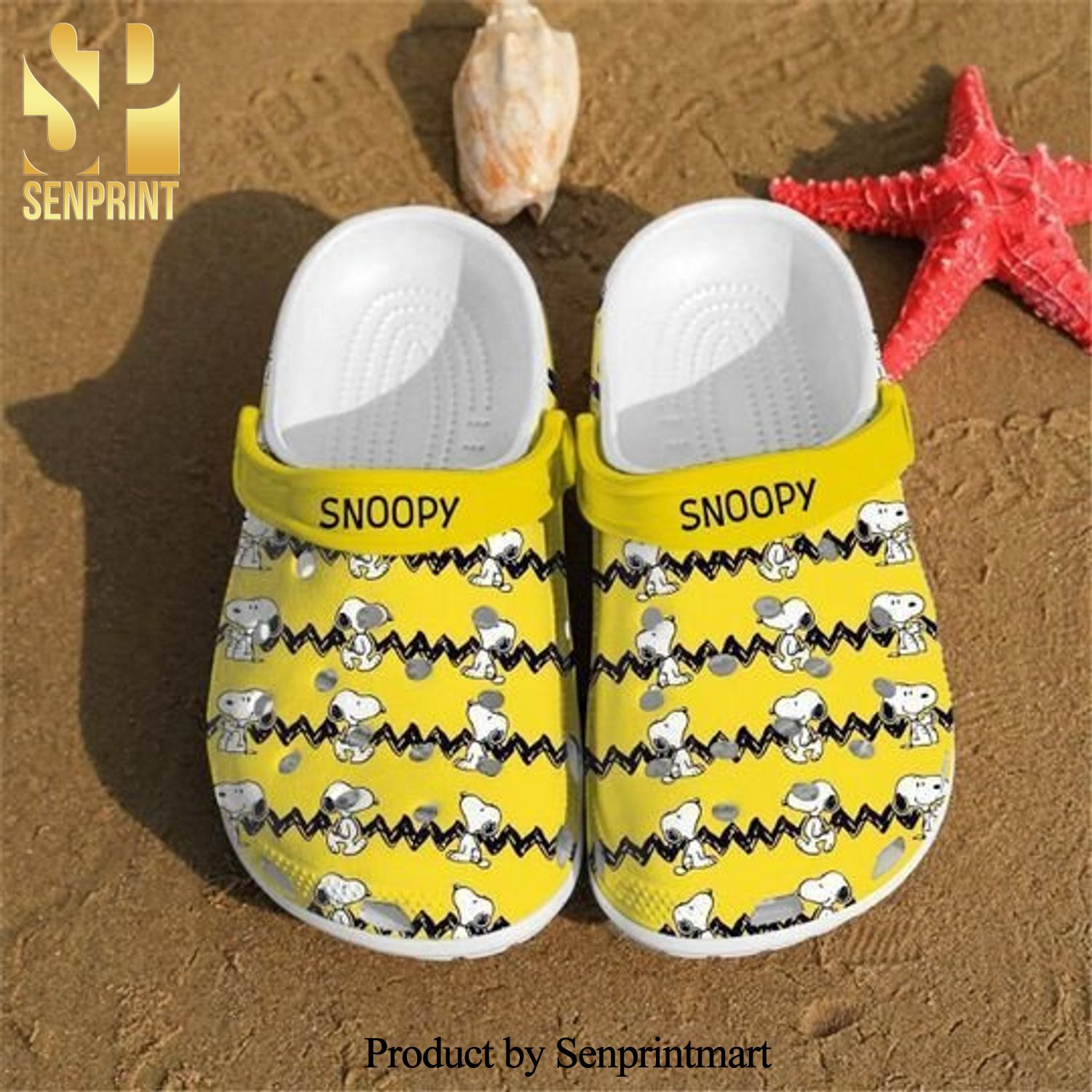 Snoopy Charlie Brown Peanuts Adults Kids Crocband Clogs 3D Crocs Crocband Clog