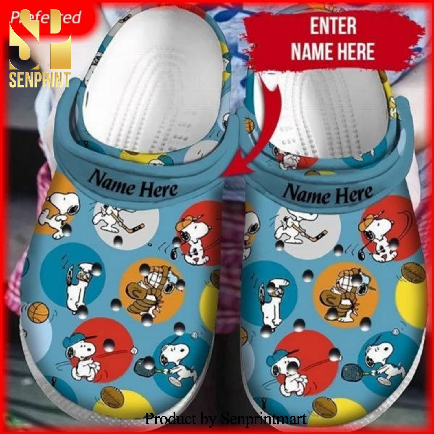 Snoopy Comics Adults Kids Cute Crocband Clogs Hypebeast Fashion Crocs Sandals