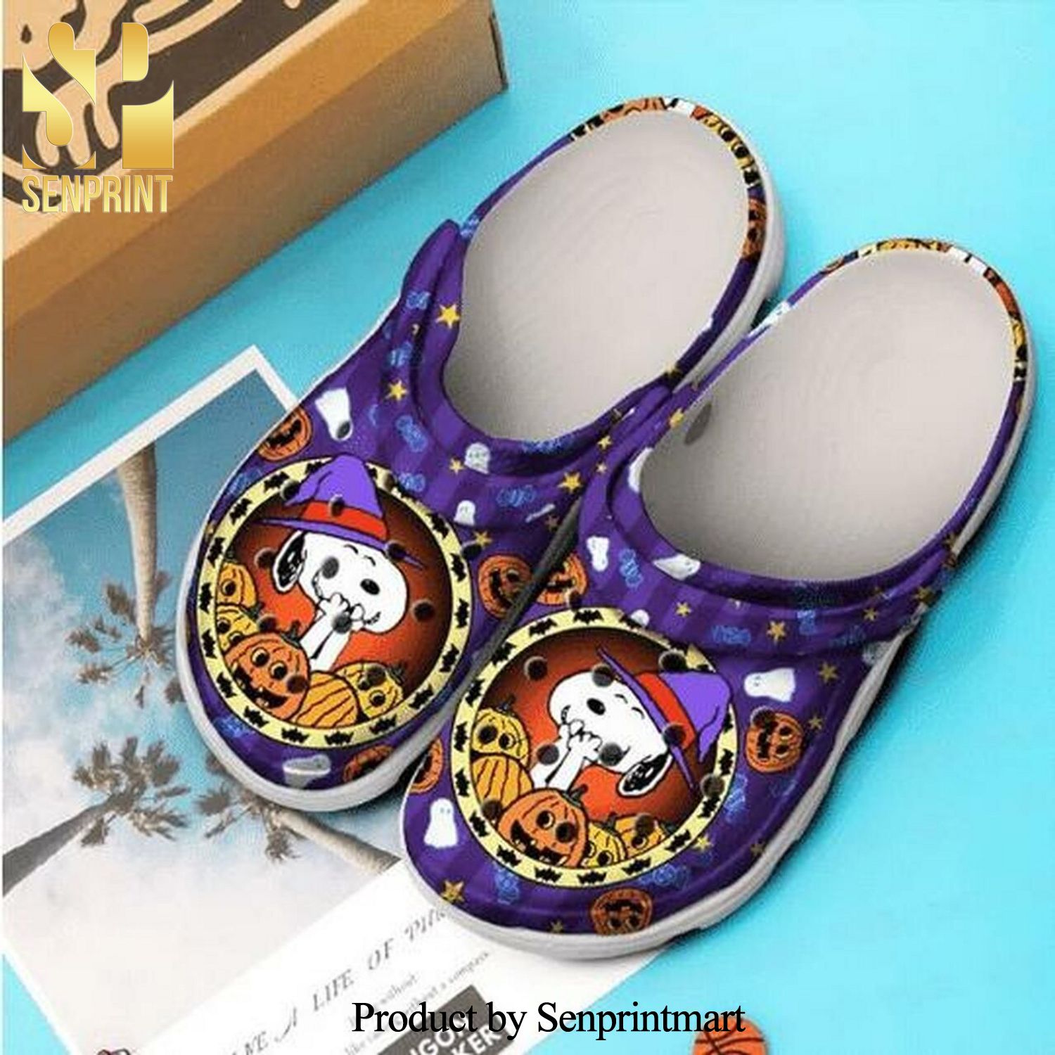 Snoopy Halloween Personalized 8 Gift For Lover 3D Unisex Crocs Crocband Clog