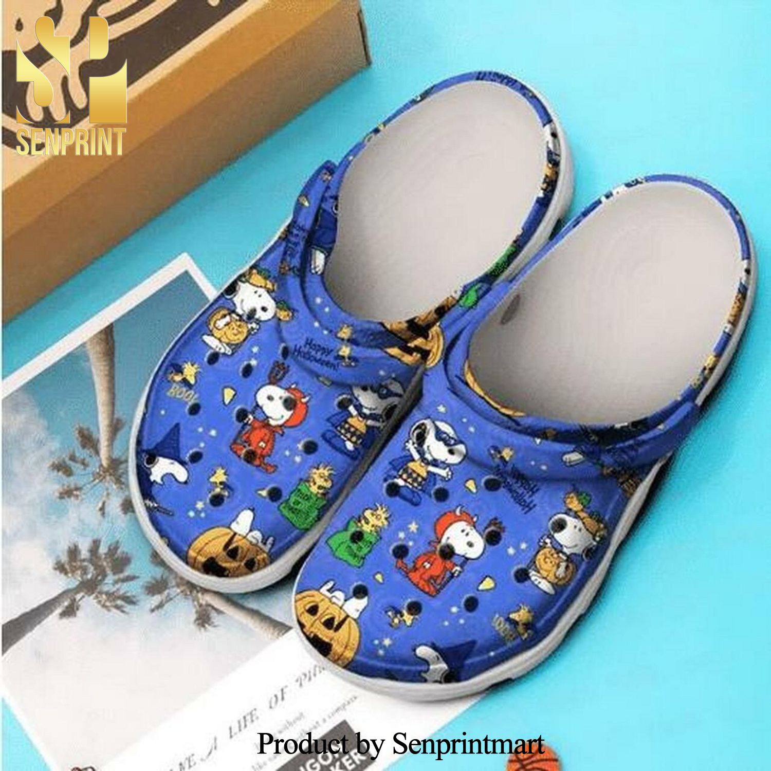 Snoopy Halloween Personalized Cartoon 6 Gift For Lover Street Style Crocs Shoes