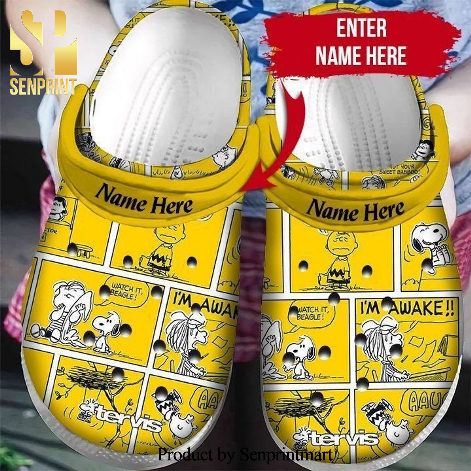 Snoopy Peanuts 2 Gift For Fan Classic Water All Over Printed Classic Crocs Crocband Clog