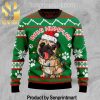 BAH HumPug Full Print Ugly Christmas Sweater