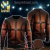 Basketball Santa Claus 3D Holiday Knit Sweater