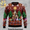 Basketball Winter Chirtmas Time Wool Knitted Ugly Sweater