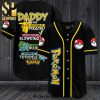 Cute Snoopy Player Full Printing Baseball Jersey – Yellow