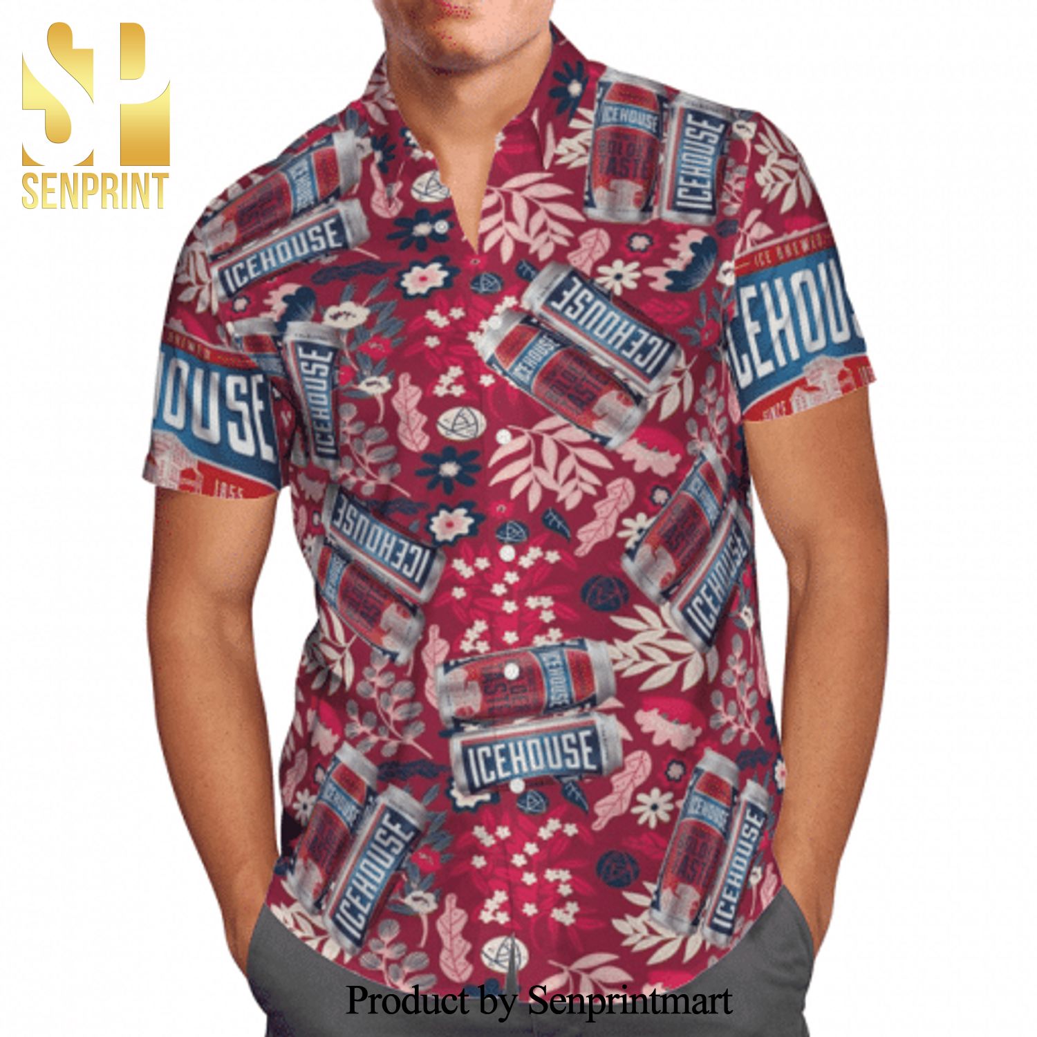 Icehouse Full Printing Hawaiian Shirt