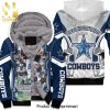 Dallas Cowboys Tom Landry Quote Full Printing Unisex Fleece Hoodie