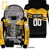 Damn Right I Am A Pittsburgh Steelers Fan Now And Forever Skull New Type Unisex Fleece Hoodie