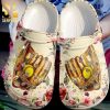 Softball Full Printed Crocs Crocband Clog