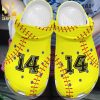 Softball Rubber Crocs Unisex Crocband Clogs