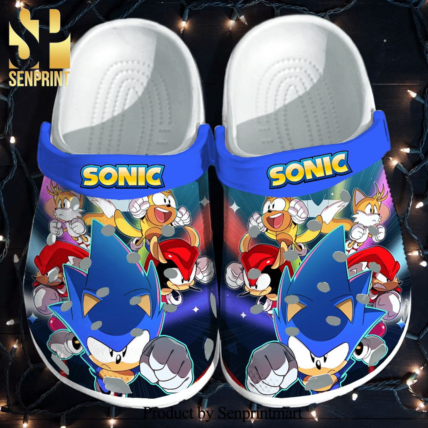 Sonic For Men And Women Crocs Shoes