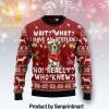 Beagle Dashing Dog Chirtmas Time 3D Ugly Xmas Sweater