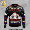 Believe In Bigfoot Xmas Time Ugly Christmas Wool Knitted Sweater