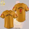 Fireball Red Hot Whiskey All Over Print Baseball Jersey – Yellow