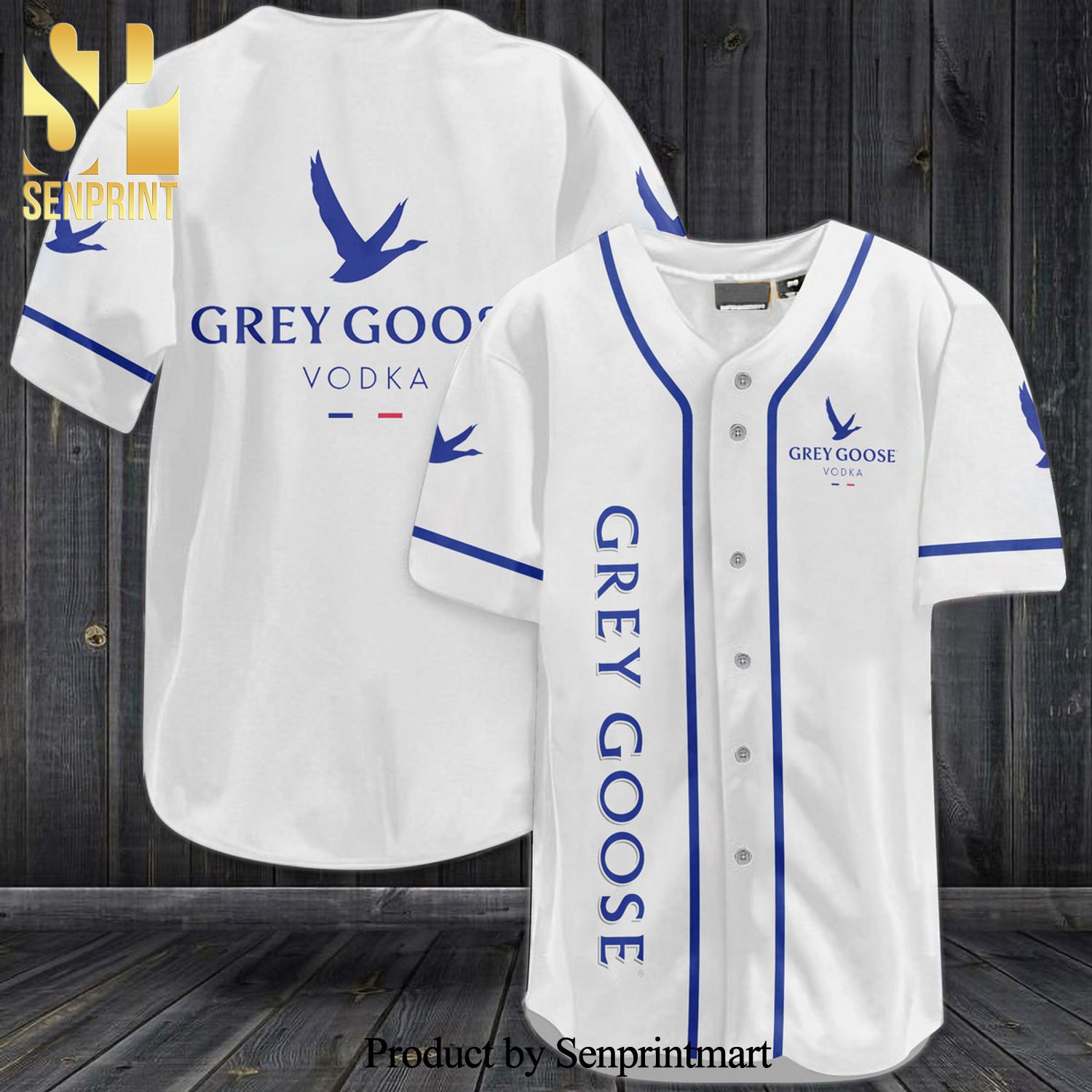 Grey Goose Vodka Jersey – White