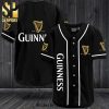 Guinness Beer Usa Flag Skull All Over Print Unisex Baseball Jersey – Black