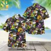 Jack Skellington Nightmare Before Christmas Floral Pattern Full Printing Hawaiian Shirt