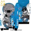 Detroit Lions Nfl Fans Skull Street Style Unisex Fleece Hoodie