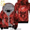 Detroit Red Wings Nhl Skull Demon For Fans Unisex Fleece Hoodie