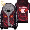 Detroit Red Wings Nhl Skull Demon For Fans Unisex Fleece Hoodie