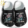 Stay In The Camper Camping Fire Gift For Lover Rubber Crocs Crocband Adult Clogs