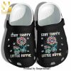 Stay Trippy Little Hippie Flower Eyes Art Gift For Lover 3D Crocs Crocband