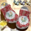 Strong Rooster For Mother Day Chicken Flower Gift For Lover Rubber Crocs Shoes