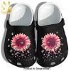 Sunflower Breast Cancer Awareness Merch Butterfly Pink Cancer 2 Gift For Lover Crocs Crocband In Unisex Adult Shoes