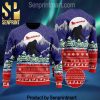 Bigfoot Party Holiday Time Christmas Wool Knitted Sweater