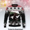 Bigfoot Sasquatch Full Printing Ugly Xmas Sweater