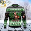 Bitburger Chirtmas Gifts Pattern Wool Ugly Knitted Christmas Sweater