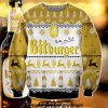 Bitburger Chirtmas Gifts Pattern Wool Ugly Knitted Christmas Sweater