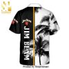 Jim Beam Full Printing Hawaiian Shirt – Black