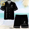 Johnnie Walker Full Printing Hawaiian Shirt – Black