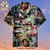 JD Darth Vader Dark Side Of Vacation Full Printing Aloha Summer Beach Hawaiian Shirt – Ombre Black White