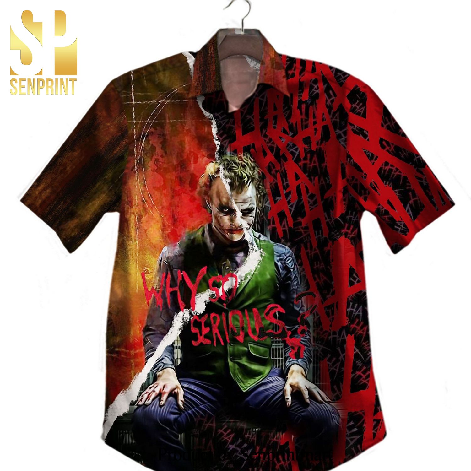 Joker Why So Serious Full Printing Hawaiian Shirt