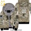 Detroit Tigers Camouflage Veteran Personalized Olive Street Style All Over Print Unisex Fleece Hoodie