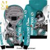 Dolphins Hip Hop Skull Hypebeast Fashion Unisex Fleece Hoodie