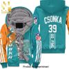 Dolphins Larry Csonka Awesome Outfit Unisex Fleece Hoodie