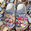 Super Mario Bros Full Printed Crocs Shoes