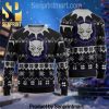 Black Velvet Holiday Time Christmas Wool Knitted Sweater