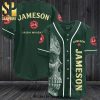 Jameson Whisky Dad All Over Print Unisex Baseball Jersey – Dark Green