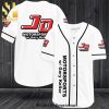 Joe Gibbs Racing All Over Print Baseball Jersey – White