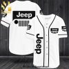 Jeep Skull Pattern All Over Print Camo Unisex Baseball Jersey – Black