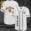 Jim Beam In My Veins Jesus In My Heart All Over Print Baseball Jersey – White